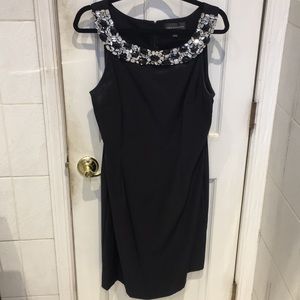 Gorgeous beaded neckline LBD!